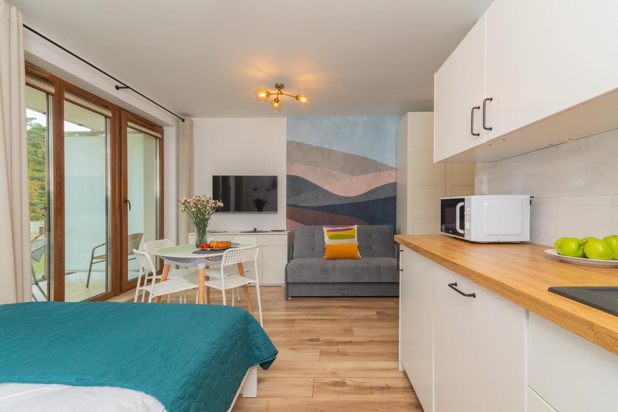 Apartamenty Mierzeja - Stegna Park Studio, 500 M Od Plazy Exteriör bild