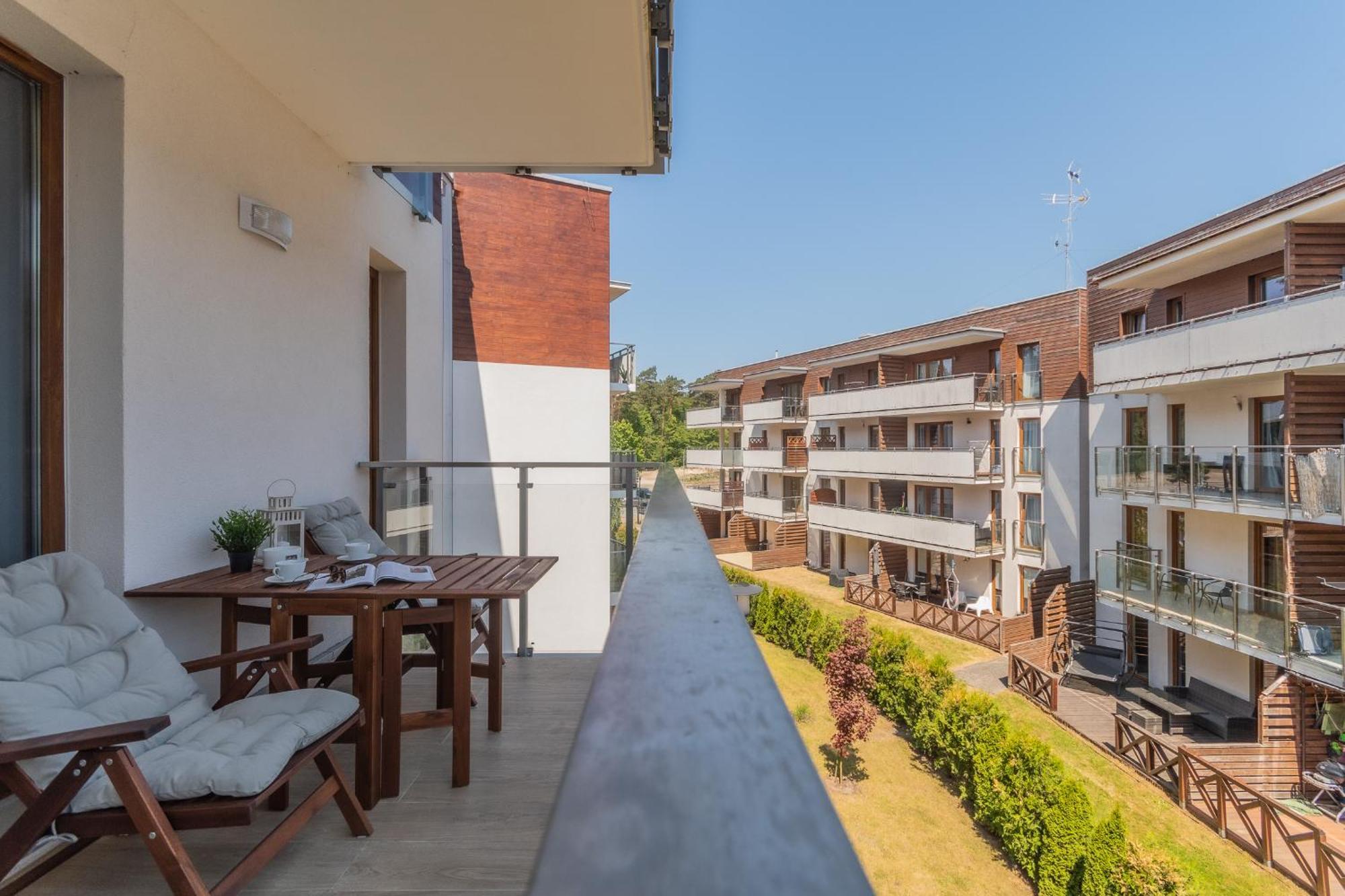 Apartamenty Mierzeja - Stegna Park Studio, 500 M Od Plazy Exteriör bild