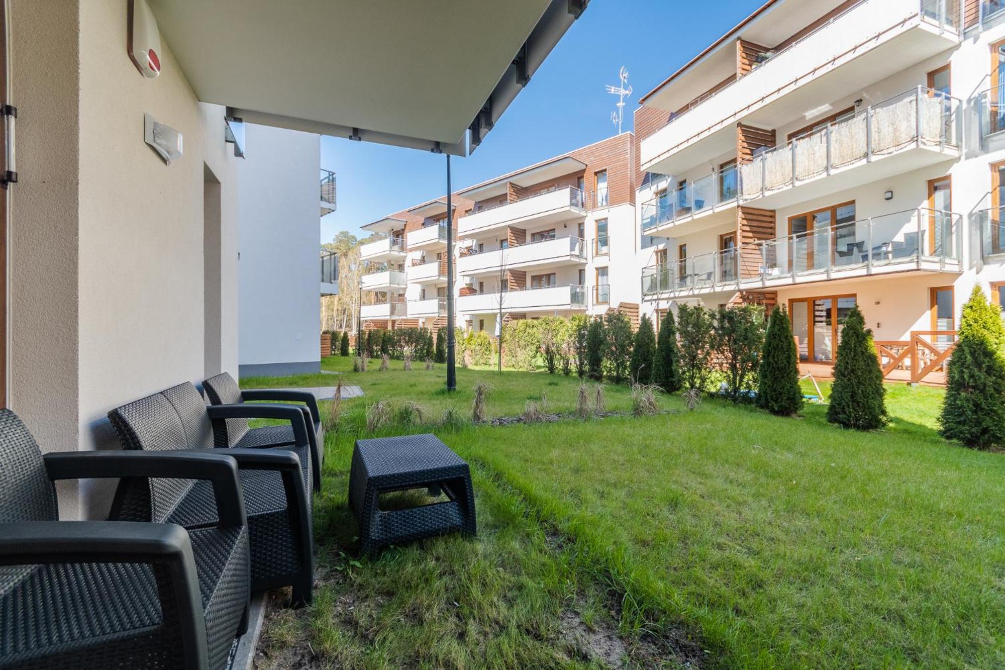 Apartamenty Mierzeja - Stegna Park Studio, 500 M Od Plazy Exteriör bild